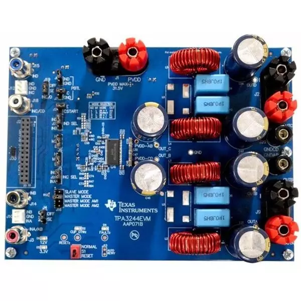 TEXAS INSTRUMENTS Audio Amplifier Evaluation Module 14 to 31.5 V, TPA3244EVM
