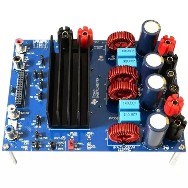 TEXAS INSTRUMENTS Audio Amplifier Evaluation Module 14 to 53.5 V, TPA3255EVM