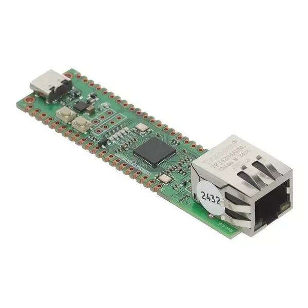 WIZnet Ethernet Controller Evaluation Board 5 V DC SPI, W55RP20-EVB-Pico