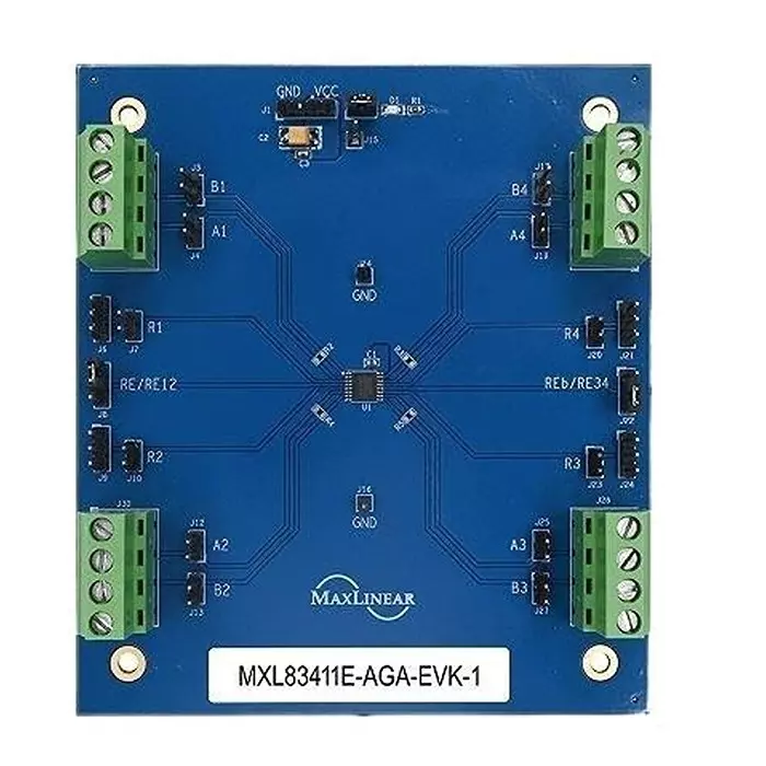 MaxLinear Quad RS-485/422 Receiver Evaluation Kit, MXL83411E-AGA-EVK-1