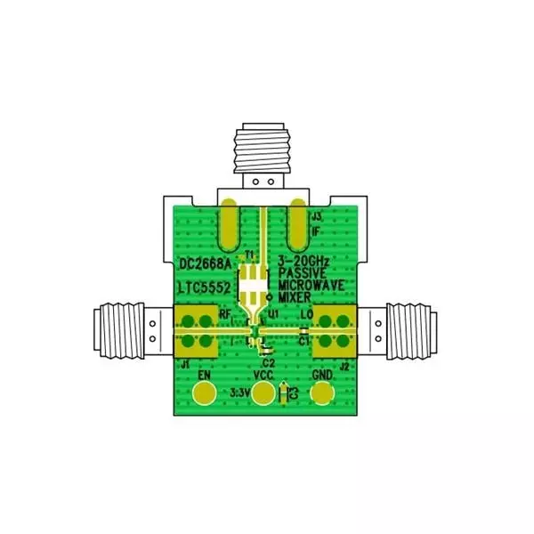 ANALOG DEVICES RF Mixer Demonstration Board 3 GHz to 20 GHz Frequency, DC2668A