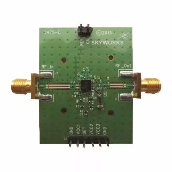 SKYWORKS SOLUTIONS RF Amplifier Evaluation Board 2.4 GHz to 2.5 GHz Frequency, SKY65900-11-EVB