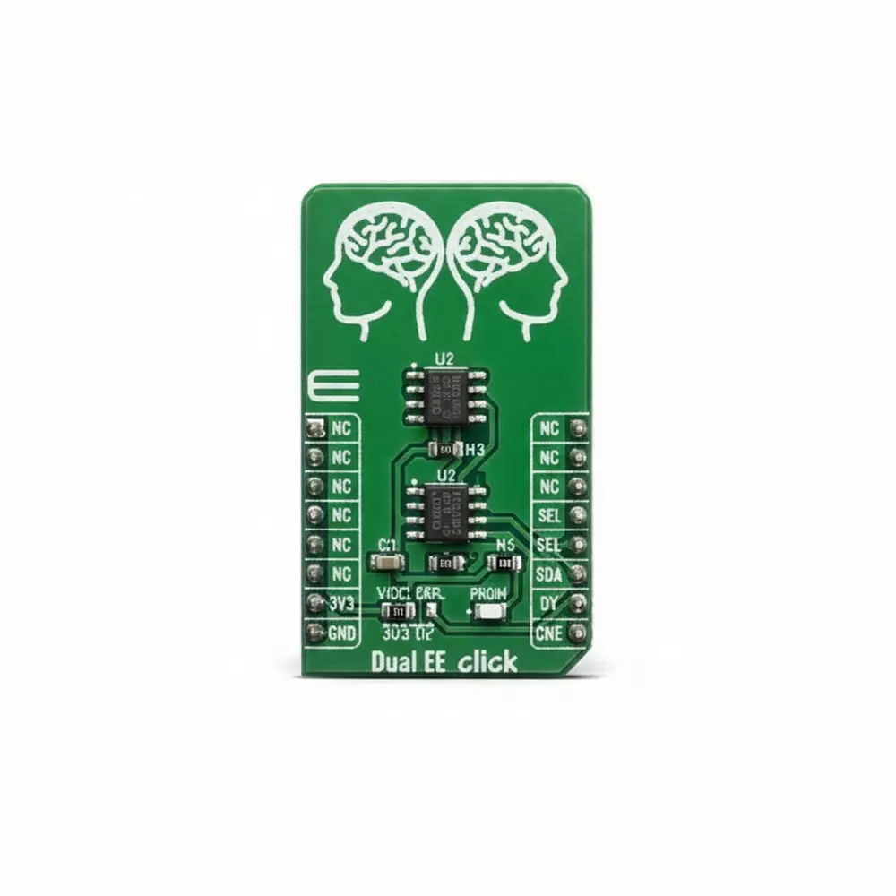 MIKROELEKTRONIKA Add-On Board 2 Mbit Memory Size, MIKROE-3762