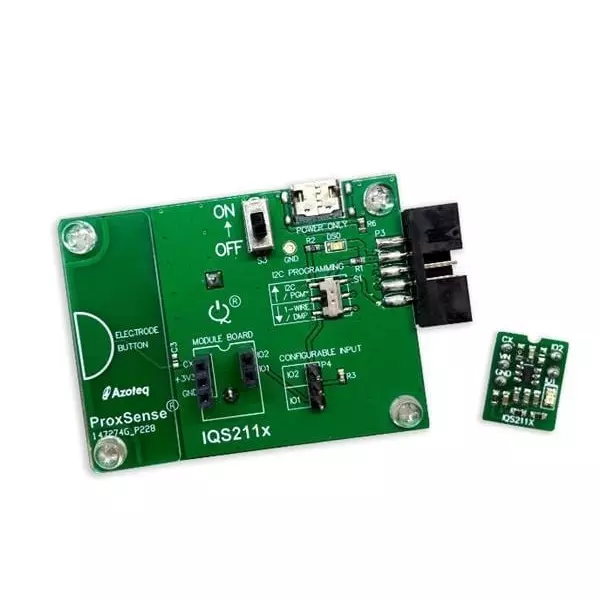 Azoteq Proximity Sensor Evaluation Kit, IQS211BEV02-S