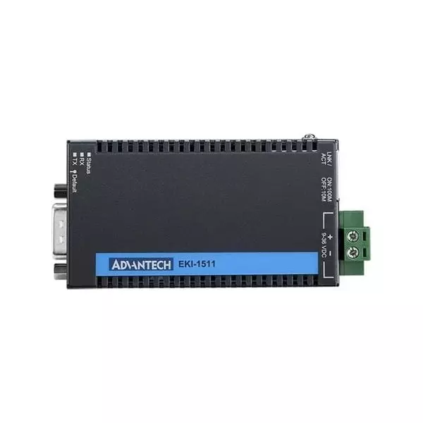 Advantech Serial Device Server Ethernet, RS-232/422/485 Interface, EKI-1511-A