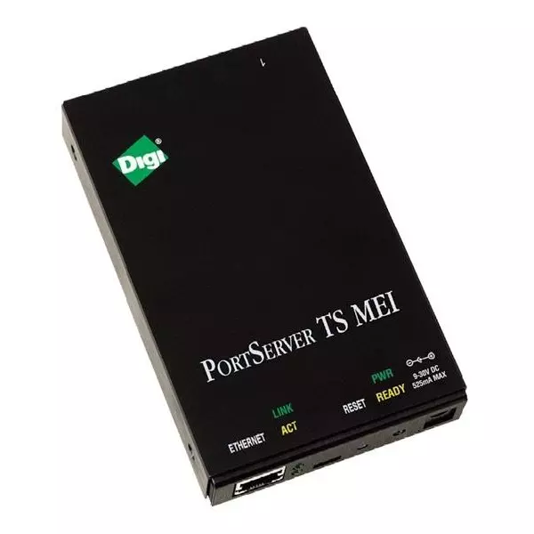 DIGI INTERNATIONAL Serial Device Server Ethernet, RS-232/422/485 Interface, 70001805