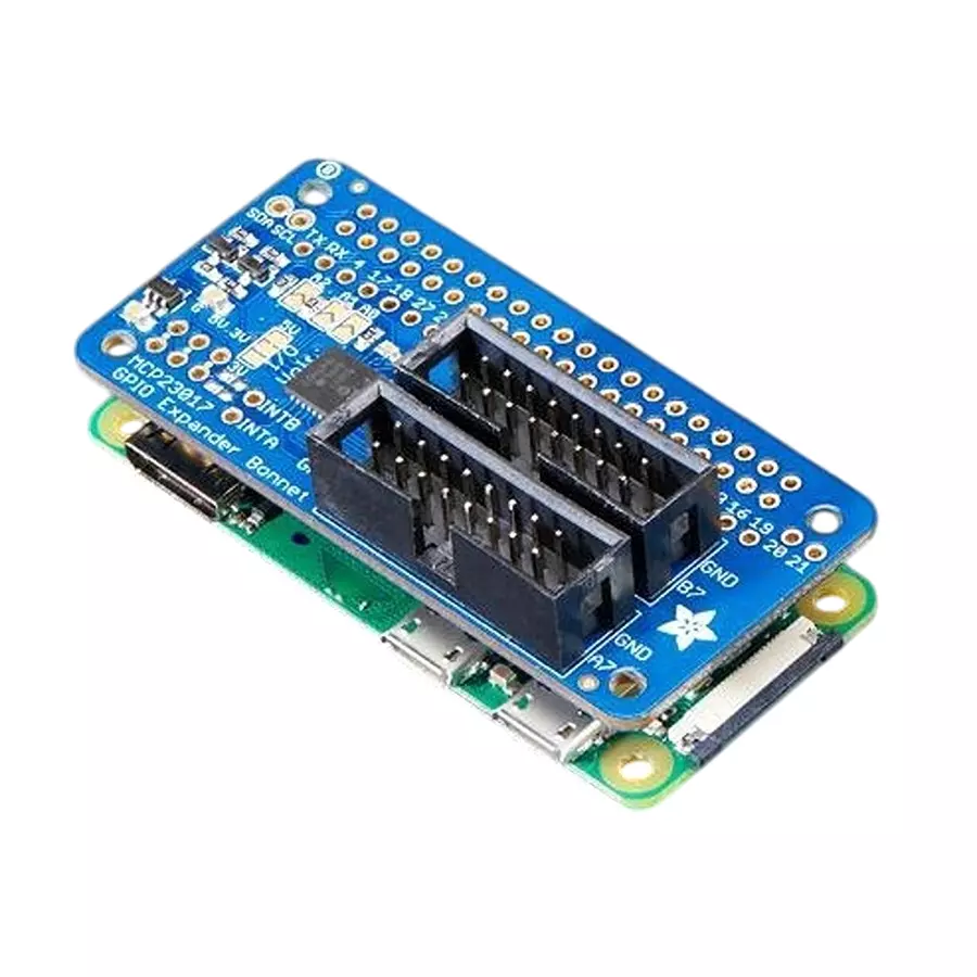 ADAFRUIT I/O Expander Expansion Board for Evaluation Of MCP23017, 4132