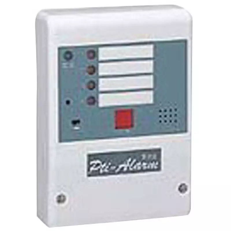 NITTO KOGYO Cap Small Alarm Panel 100x140x37 mm White Color (N9.5), GAP-4N