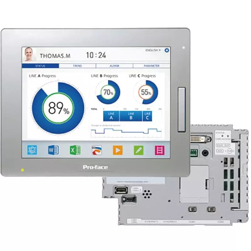 Pro-face Touch Panel DC12-24 (multi-power supply) V DC, PFXSP5500TPD