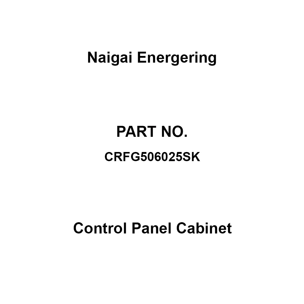 Naigai Energering Control Panel Cabinet 420x520 mm Circuit Board Dimension Beige, CRFG506025SK