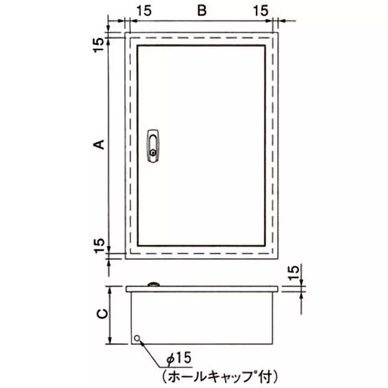 naigai-energering-panel-cabinet-800x400x160-mm-one-sided-door-cmbz804016sk