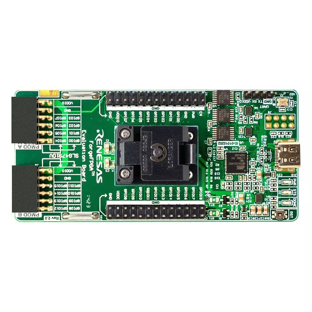 RENESAS Evaluation Board 1 K LUT SLG47910 V Kit Contents Silicon Manufacturer Core Number, SLG7EVBFORGE