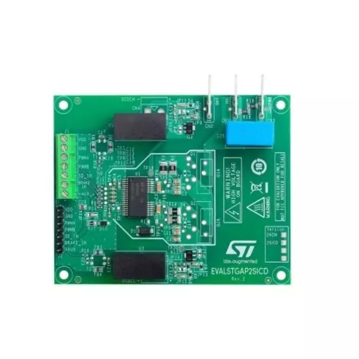 STMicroelectronics Evaluation Board Half-Bridge Driver for Isolated Dual Gate Driver, EVALSTGAP2SICD