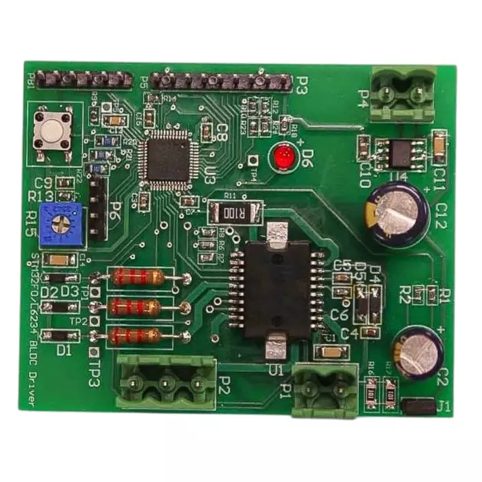 STMicroelectronics Demonstration Board for 6-Step BLDC Sensorless Driver, STEVAL-IHM043V1
