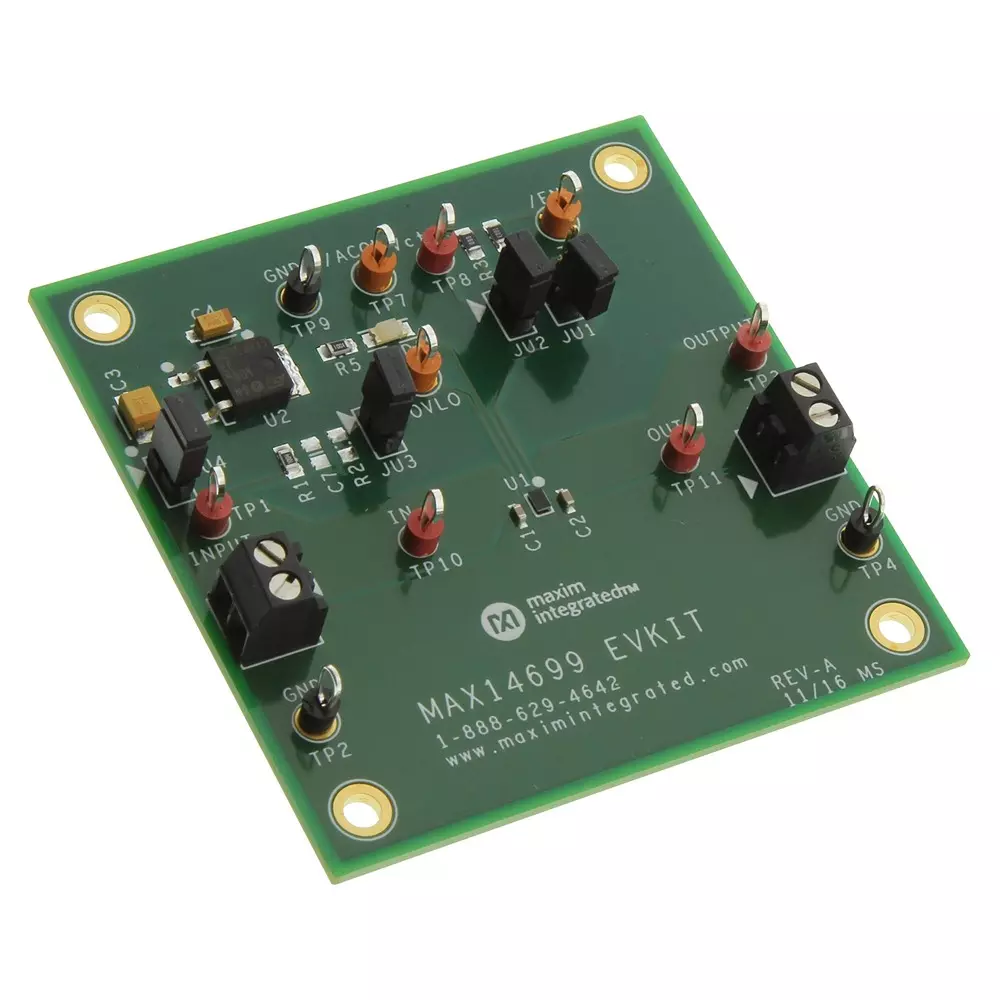 ANALOG DEVICES Special Application Development Kits EVAL BOARD, OVERVOLTAGE PROTECTOR, MAX14699EVKIT#