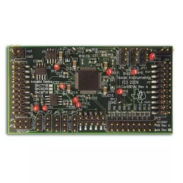 TEXAS INSTRUMENTS DAC Evaluation Board 4.5 to 18 V, DAC8718EVM