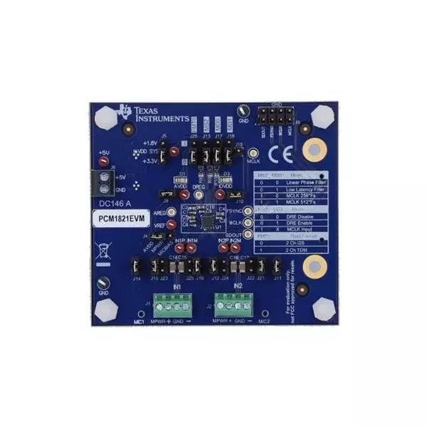 TEXAS INSTRUMENTS ADC Evaluation Module 5 V, PCM1821EVM