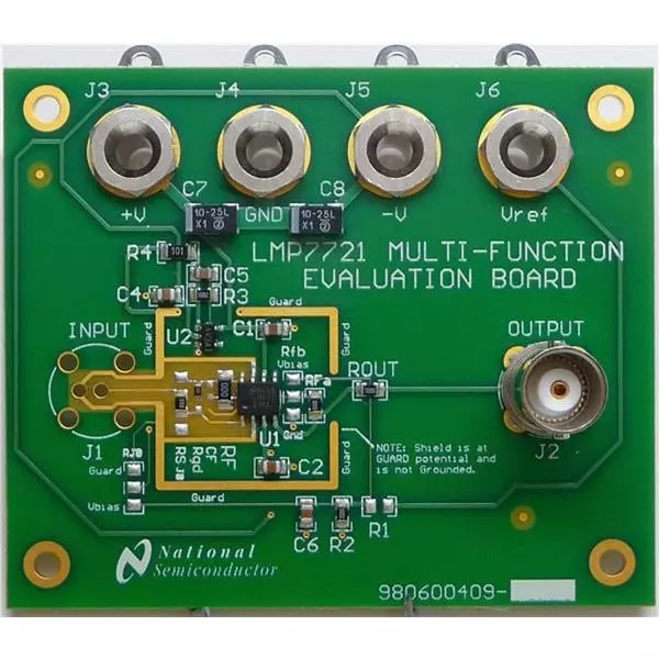 TEXAS INSTRUMENTS Evaluation Board Precision Amplifiers 1.8 to 5.5 V, LMP7721MAEVALMF/NOPB