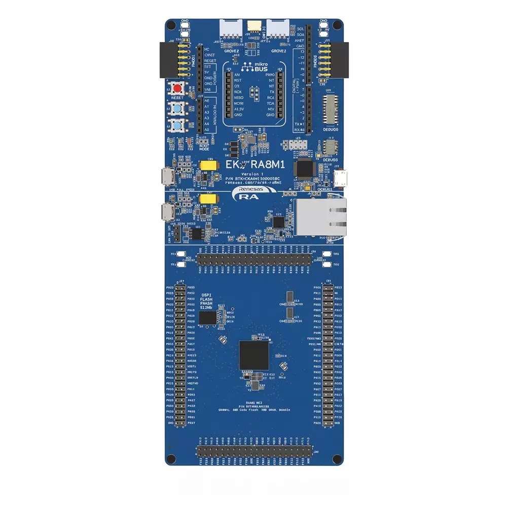 RENESAS Evaluation Kit ARM Cortex M85, RTK7EKA8M1S00001BE