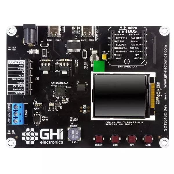 GHI Electronics Development Board ARM Cortex M4, SCD-13048Q-B