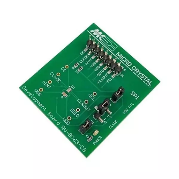 MICRO CRYSTAL RTC Development Board, RV-8063-C8 EVALUATION-BOARD TA QC