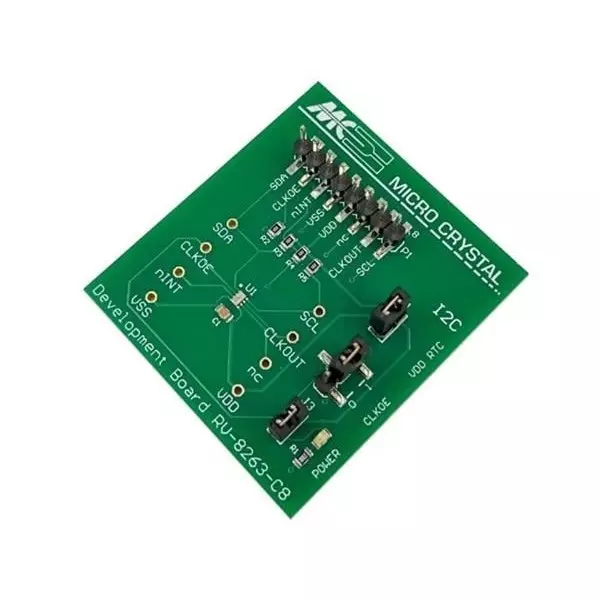 MICRO CRYSTAL RTC Development Board, RV-8263-C8 EVALUATION-BOARD TA QC