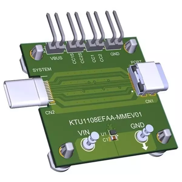 Kinetic Technologies USB Type-C Evaluation Kit, KTU1108EFAA-MMEV01
