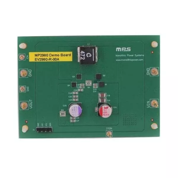 MPS Evaluation Board 6 to 36 V Input Voltage, EV2980-R-00A
