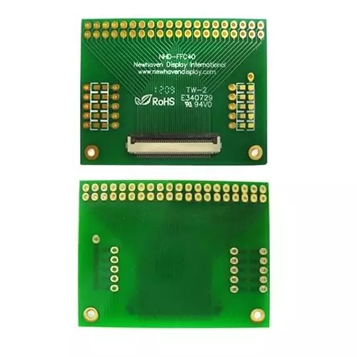 Newhaven Display Hole Adapter FFC Interface, NHD-FFC40
