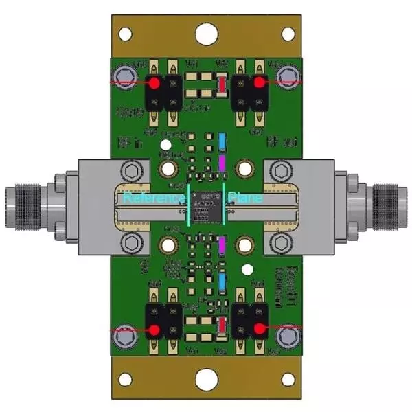 Qorvo RF Amplifier Evaluation Board 13.75 GHz to 18 GHz Frequency, QPA2735EVBP1