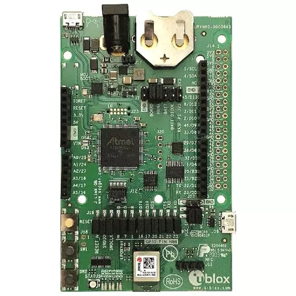 u-blox Evaluation Kit 5 to 12 V Operating Supply Voltage 2.4 GHz, EVK-NINA-B416