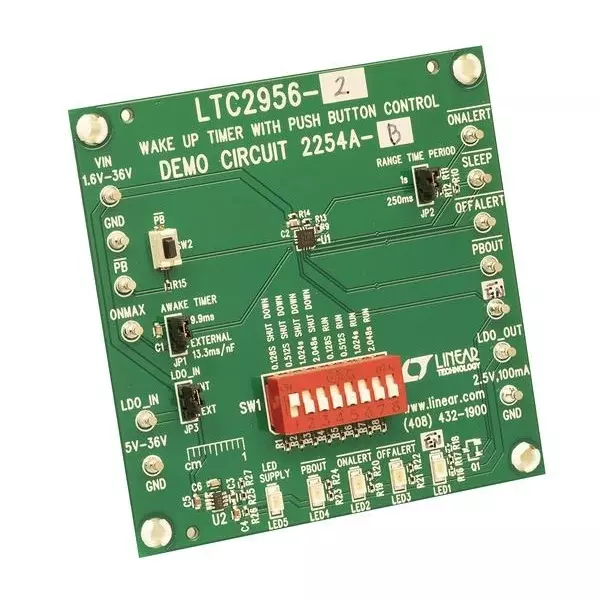 Buy ANALOG DEVICES Timer Demonstration Board for Evaluation Of LTC2956 ...