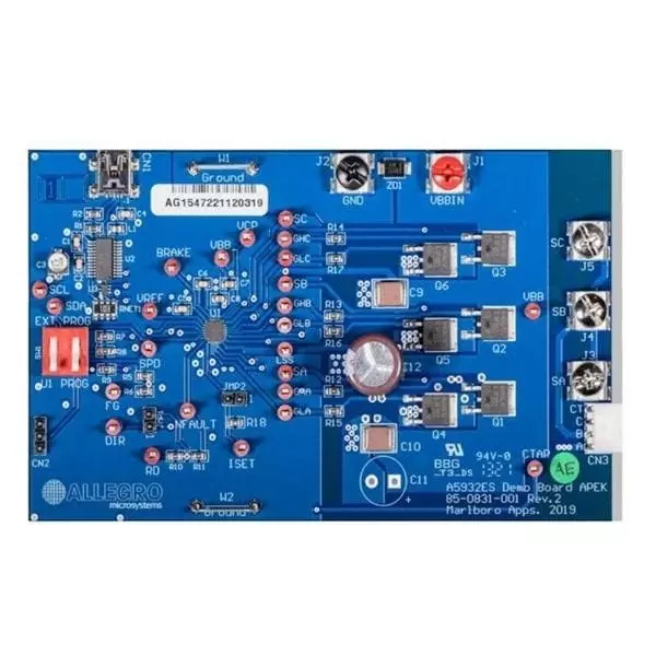Allegro MicroSystems Evaluation Boards Motor/Motion Controller & Driver Type for A5932, APEK5932GES-01-T