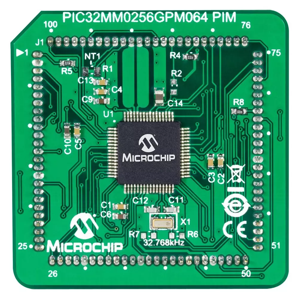 MICROCHIP Daughter Board, Explorer 16/32 Dev Board, Ma320023