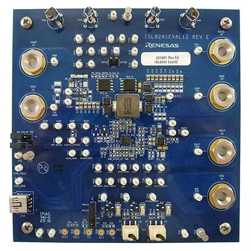 Renesas Evaluation Boards Battery Management 3.8 V to 24 V Input Voltage, ISL9241EVAL1Z