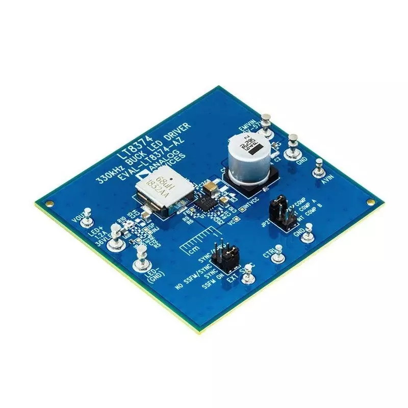 ANALOG DEVICES Evaluation Board 6.5 V to 60 V Operating Supply Voltage, EVAL-LT8374-AZ