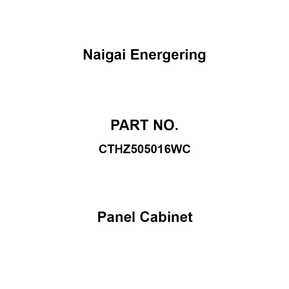 Naigai Energering Panel Cabinet 420x420 mm Circuit Board Dimension Cream, CTHZ505016WC