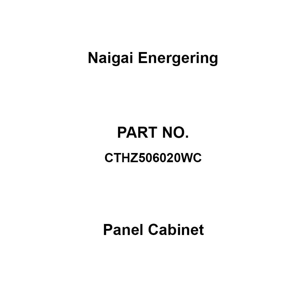 Naigai Energering Panel Cabinet 420x520 mm Circuit Board Dimension Cream, CTHZ506020WC