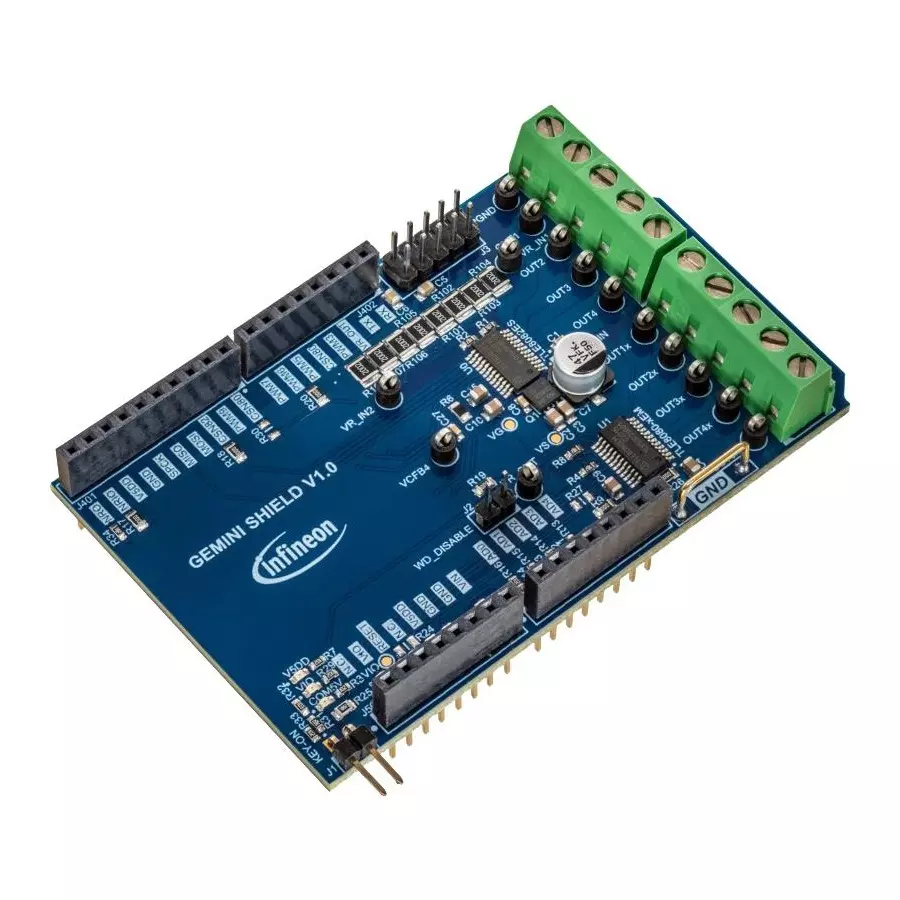 Infineon Evaluation Board for Motorcycle Engine Control, TLE8082ESEVALBOARDTOBO1