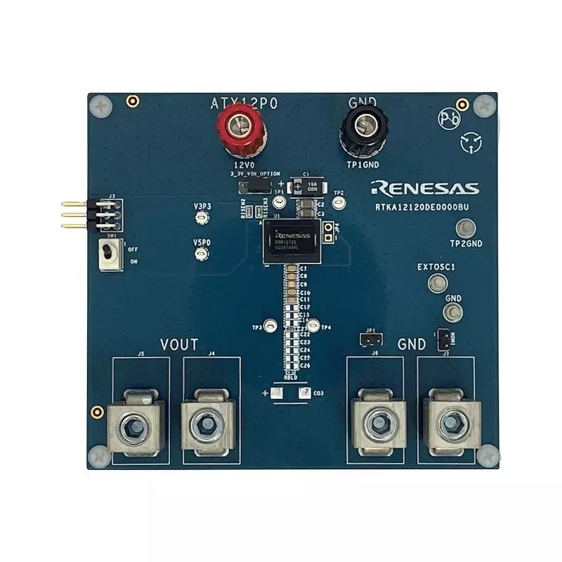 RENESAS Evaluation Board for Synchronous Buck DC-DC Converter, RTKA12120DE0000BU