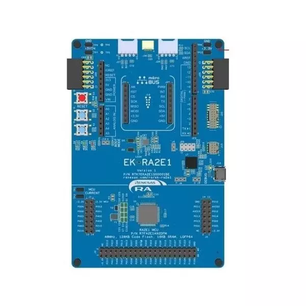 RENESAS Evaluation Kit ARM Cortex M23, RTK7EKA2E1S00001BE