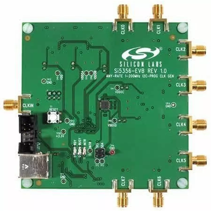 SKYWORKS SOLUTIONS Clock Generator Evaluation Board 1 MHz to 200 MHz, SI5356-EVB