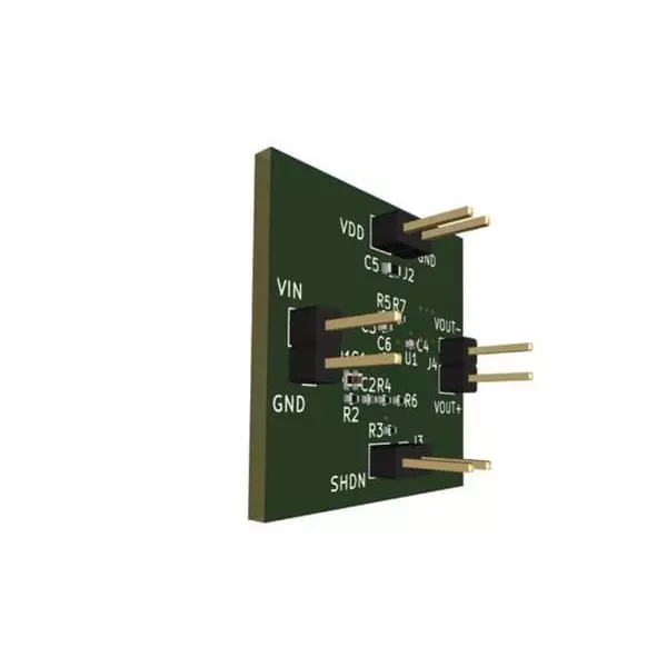 PUI AUDIO Audio Amplifier Evaluation Board 2.5 to 5.5 V, AMP1X1