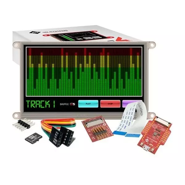 4D Systems Starter Kit 5 V, SK-gen4-70DT