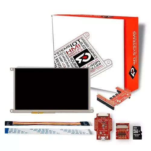 4D Systems Starter Kit 4 to 5.5 V, SK-90DCT-AR