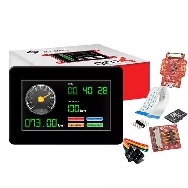 4D Systems Starter Kit 5 V, SK-gen4-43DCT-CLB