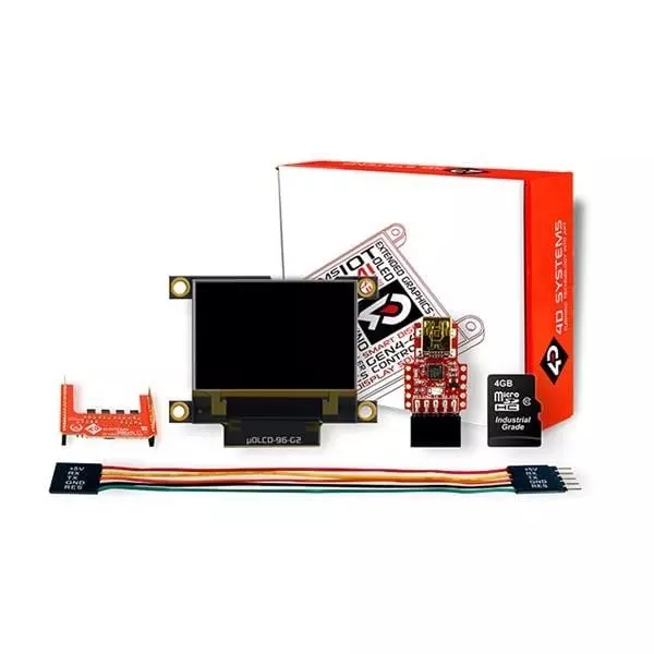 4D Systems Starter Kit 5 V, SK-96G2-AR