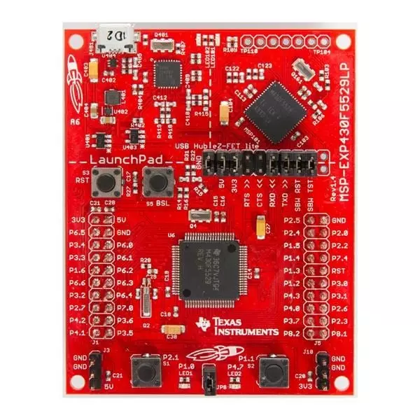 TEXAS INSTRUMENTS Experimenter Board MSP430 Core, MSP-EXP430F5529LP