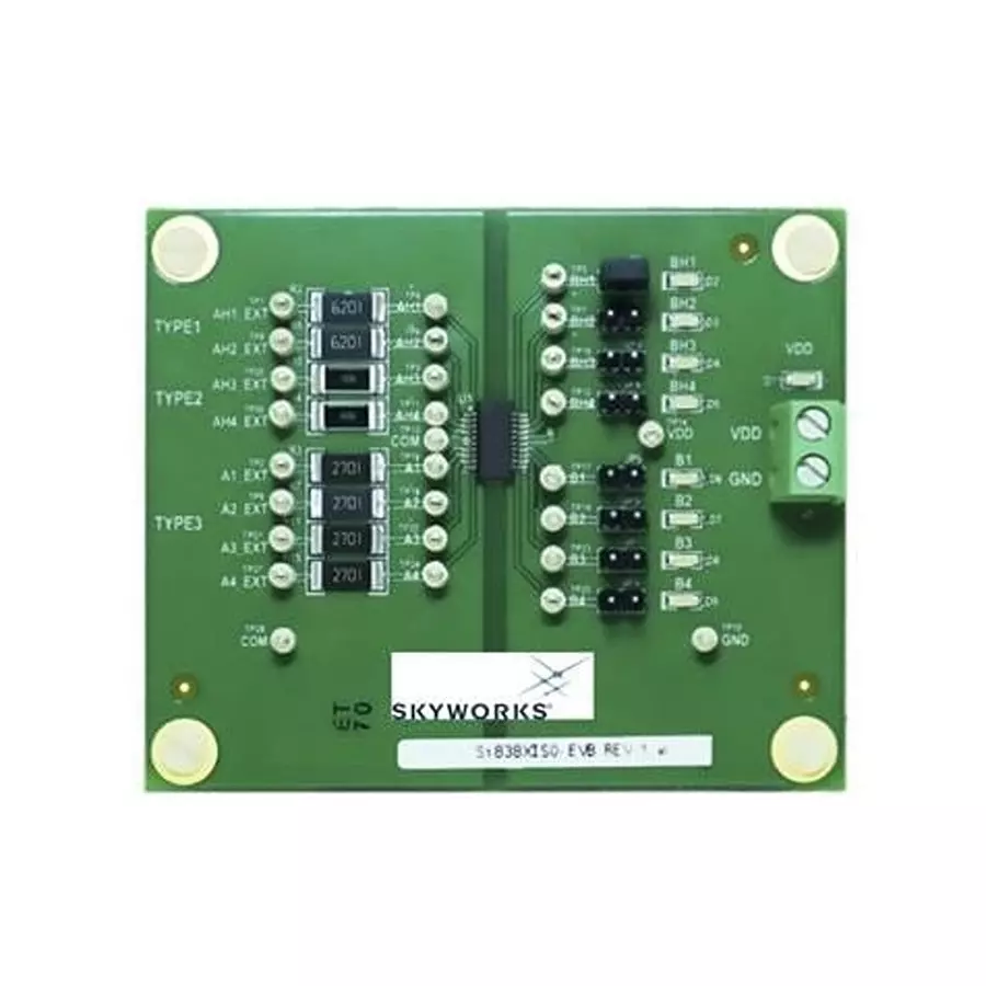 SKYWORKS SOLUTIONS Digital Isolator Evaluation Kit, SI838XISO-KIT