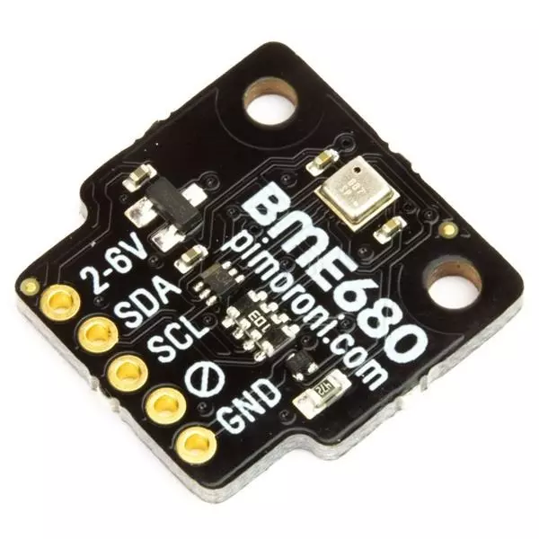 PIMORONI Air Quality, Temperature, Pressure, Humidity Sensor Breakout Board 3.3 V, 5 V Operating Supply Voltage, PIM357